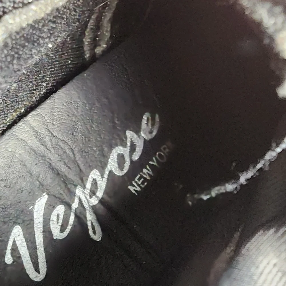 Vepose Over The Knee Boots Women Size 6 Black Thigh High Block Heel Trendy Chic